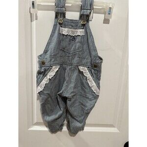 Kenyon international girls Size 2T denim overalls